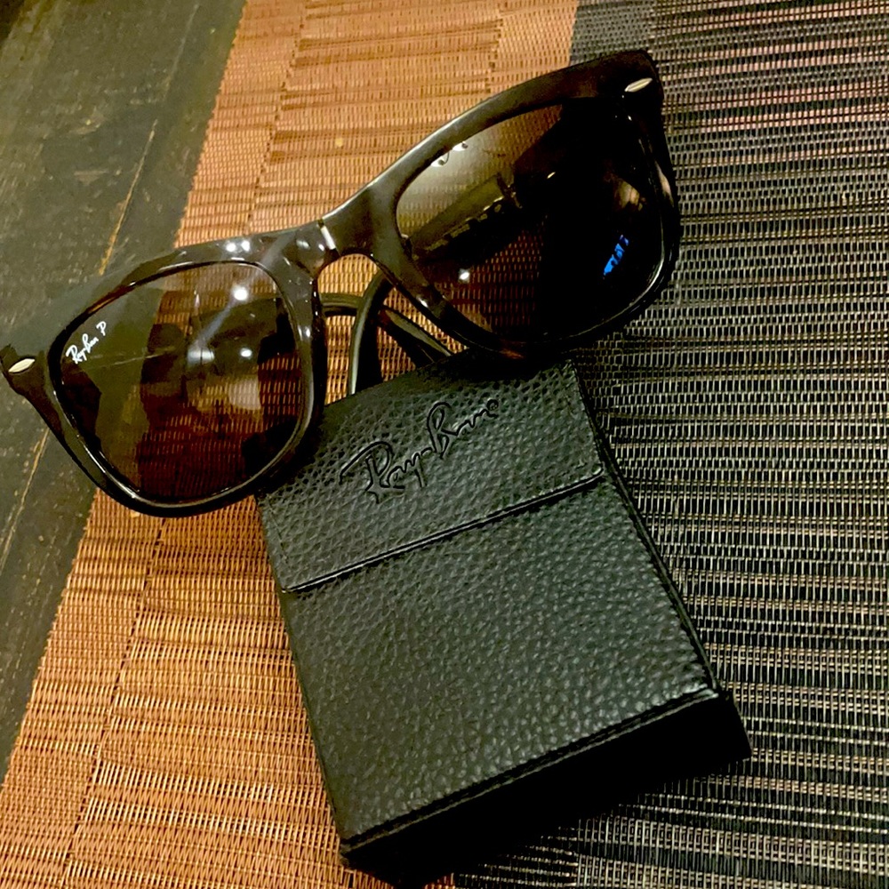 RayBan folding tortoise Wayfarer womens Sunglasses